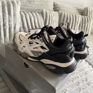 Balenciaga Monochrome Athletic Sneakers
